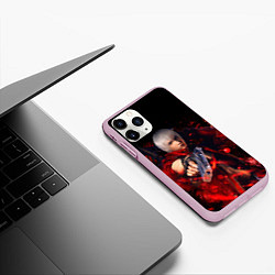 Чехол iPhone 11 Pro матовый DEVIL MAY CRY DMC, цвет: 3D-розовый — фото 2