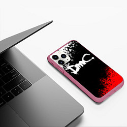 Чехол iPhone 11 Pro матовый DEVIL MAY CRY DMC, цвет: 3D-малиновый — фото 2