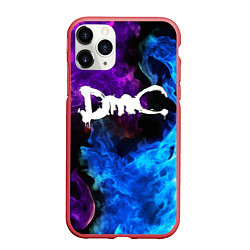Чехол iPhone 11 Pro матовый DEVIL MAY CRY DMC, цвет: 3D-красный