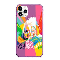 Чехол iPhone 11 Pro матовый BILLIE EILISH