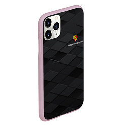 Чехол iPhone 11 Pro матовый PORSCHE, цвет: 3D-розовый — фото 2