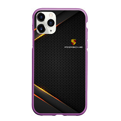 Чехол iPhone 11 Pro матовый PORSCHE