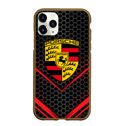 Чехол iPhone 11 Pro матовый PORSCHE