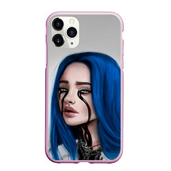 Чехол iPhone 11 Pro матовый BILLIE EILISH, цвет: 3D-розовый