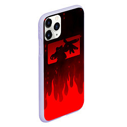 Чехол iPhone 11 Pro матовый LIMP BIZKIT, цвет: 3D-светло-сиреневый — фото 2