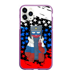 Чехол iPhone 11 Pro матовый CountryHumans