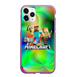 Чехол iPhone 11 Pro матовый MINECRAFT