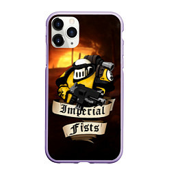 Чехол iPhone 11 Pro матовый Imperial Fists W40000, цвет: 3D-светло-сиреневый