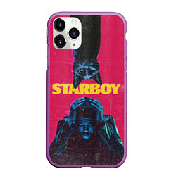 Чехол iPhone 11 Pro матовый STARBOY, цвет: 3D-фиолетовый