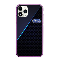 Чехол iPhone 11 Pro матовый SUBARU