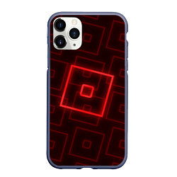 Чехол iPhone 11 Pro матовый Roblox, цвет: 3D-серый