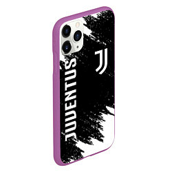 Чехол iPhone 11 Pro матовый JUVENTUS, цвет: 3D-фиолетовый — фото 2