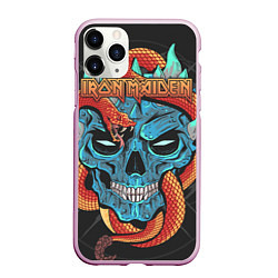 Чехол iPhone 11 Pro матовый Iron Maiden