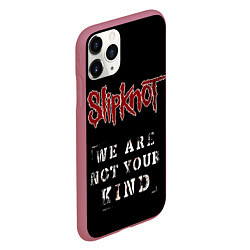 Чехол iPhone 11 Pro матовый SLIPKNOT WANYK, цвет: 3D-малиновый — фото 2