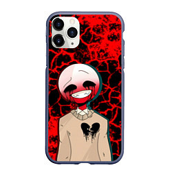 Чехол iPhone 11 Pro матовый CountryHumans, цвет: 3D-серый