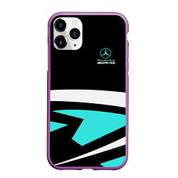 Чехол iPhone 11 Pro матовый Mercedes-AMG