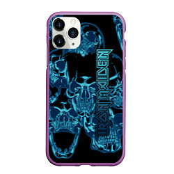 Чехол iPhone 11 Pro матовый Iron Maiden