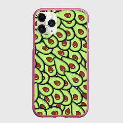Чехол iPhone 11 Pro матовый АВОКАДО