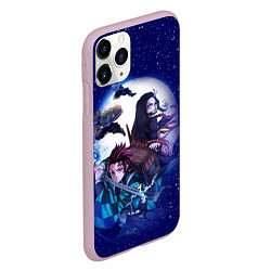 Чехол iPhone 11 Pro матовый KIMETSU NO YAIBA, цвет: 3D-розовый — фото 2