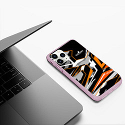 Чехол iPhone 11 Pro матовый Counter-Strike, цвет: 3D-розовый — фото 2