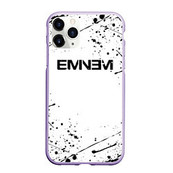 Чехол iPhone 11 Pro матовый EMINEM, цвет: 3D-светло-сиреневый