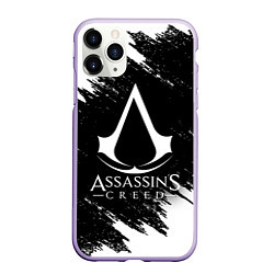 Чехол iPhone 11 Pro матовый ASSASSINS CREED, цвет: 3D-светло-сиреневый