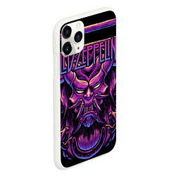 Чехол iPhone 11 Pro матовый Led Zeppelin, цвет: 3D-белый — фото 2