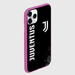 Чехол iPhone 11 Pro матовый JUVENTUS, цвет: 3D-фиолетовый — фото 2