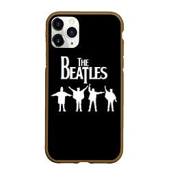 Чехол iPhone 11 Pro матовый Beatles