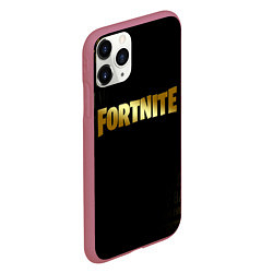 Чехол iPhone 11 Pro матовый FORTNITE, цвет: 3D-малиновый — фото 2