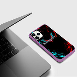 Чехол iPhone 11 Pro матовый DEVIL MAY CRY, цвет: 3D-фиолетовый — фото 2