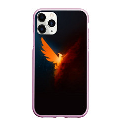 Чехол iPhone 11 Pro матовый The Division 2, цвет: 3D-розовый