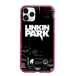 Чехол iPhone 11 Pro матовый LINKIN PARK