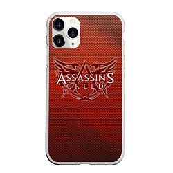 Чехол iPhone 11 Pro матовый Assassin’s Creed, цвет: 3D-белый