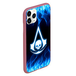 Чехол iPhone 11 Pro матовый Assassin??s Creed, цвет: 3D-малиновый — фото 2