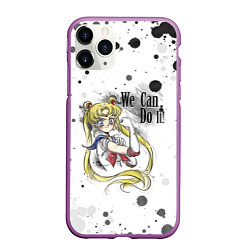 Чехол iPhone 11 Pro матовый Sailor Moon We can do it!