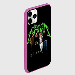 Чехол iPhone 11 Pro матовый ПОШЛАЯ МОЛЛИ, цвет: 3D-фиолетовый — фото 2