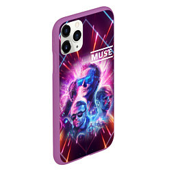 Чехол iPhone 11 Pro матовый Muse, цвет: 3D-фиолетовый — фото 2