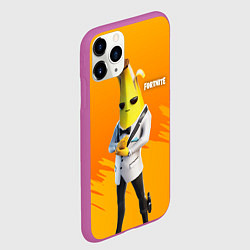 Чехол iPhone 11 Pro матовый Agent Peely Агент Пили, цвет: 3D-фиолетовый — фото 2