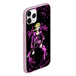 Чехол iPhone 11 Pro матовый JOJOS BIZARRE ADVENTURE, цвет: 3D-розовый — фото 2