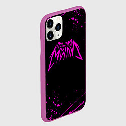 Чехол iPhone 11 Pro матовый ПОШЛАЯ МОЛЛИ, цвет: 3D-фиолетовый — фото 2