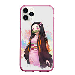 Чехол iPhone 11 Pro матовый KIMETSU NO YAIBA