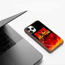 Чехол iPhone 11 Pro матовый Queen - We Will Rock You, цвет: 3D-коричневый — фото 2