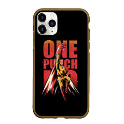 Чехол iPhone 11 Pro матовый ONE-PUNCH MAN