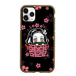 Чехол iPhone 11 Pro матовый KIMETSU NO YAIBA