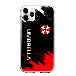 Чехол iPhone 11 Pro матовый RESIDENT EVIL UMBRELLA, цвет: 3D-белый