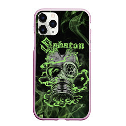 Чехол iPhone 11 Pro матовый Toxic Sabaton, цвет: 3D-розовый
