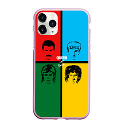 Чехол iPhone 11 Pro матовый Queen, цвет: 3D-розовый