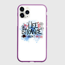 Чехол iPhone 11 Pro матовый LIFE IS STRANGE