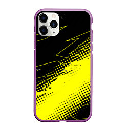 Чехол iPhone 11 Pro матовый Bona Fide Одежда для фитнеcа, цвет: 3D-фиолетовый